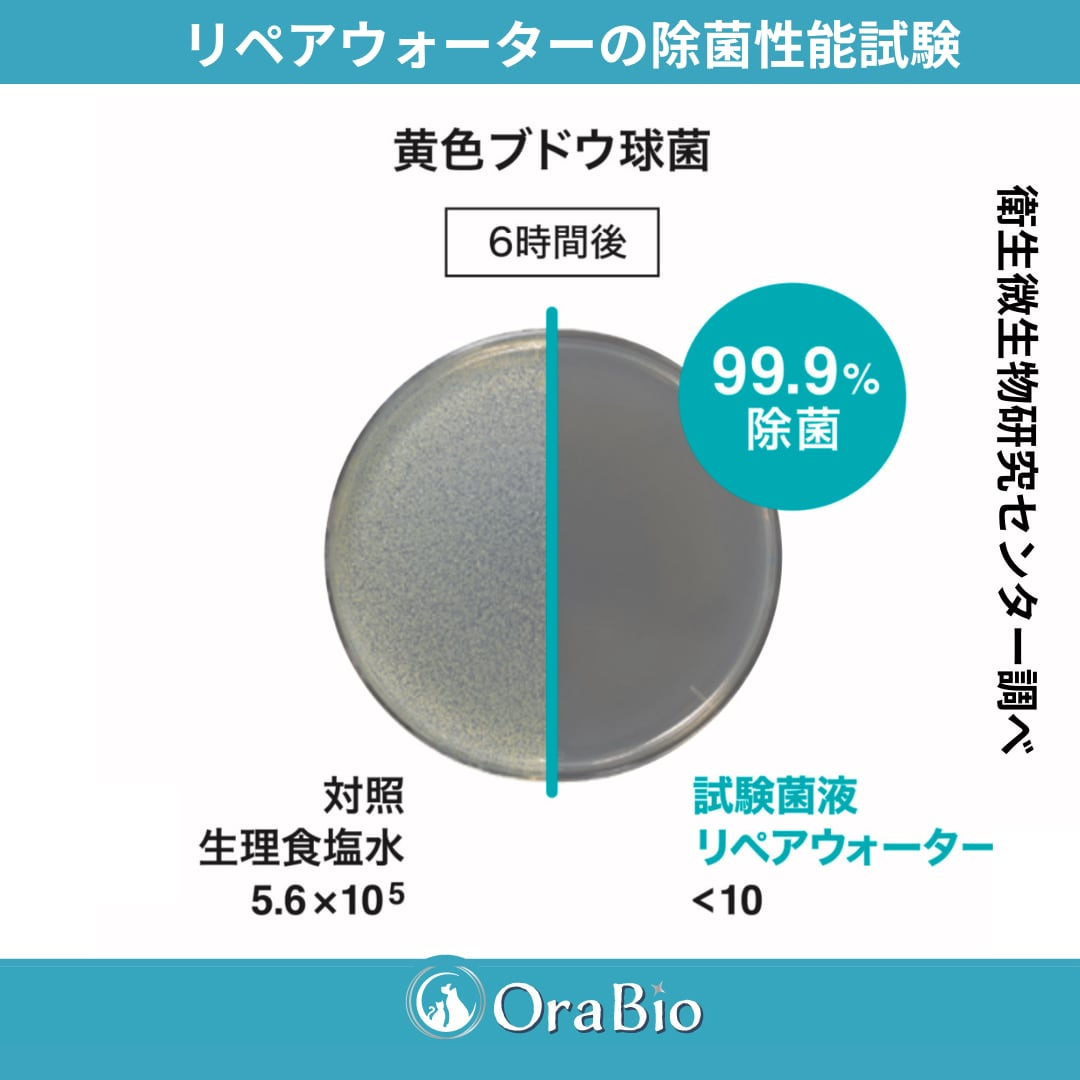 OraBio リペアウォーター50ml 犬用 歯磨き マウススプレー
