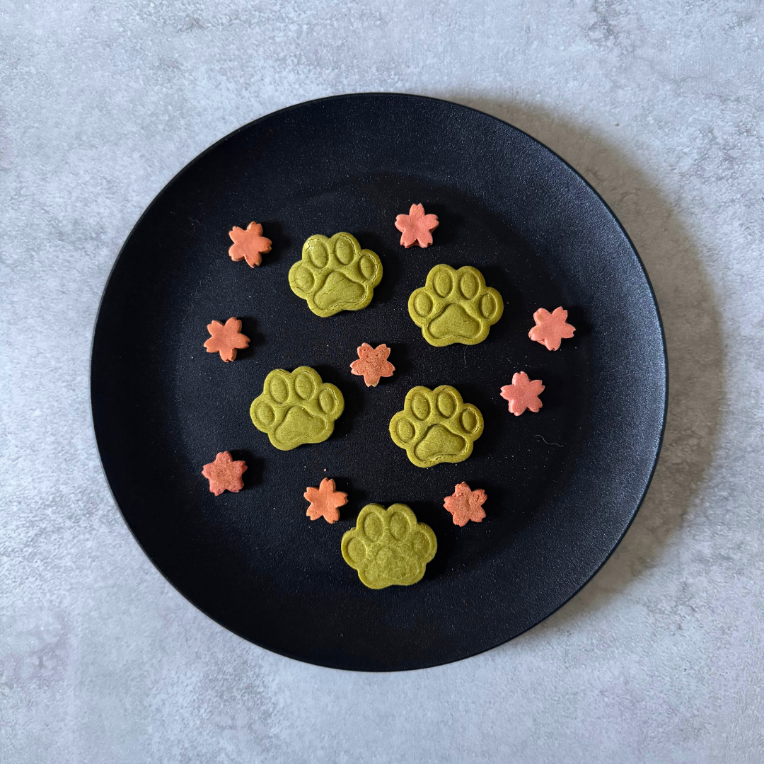 米粉の肉球クッキー 犬の無添加おやつ