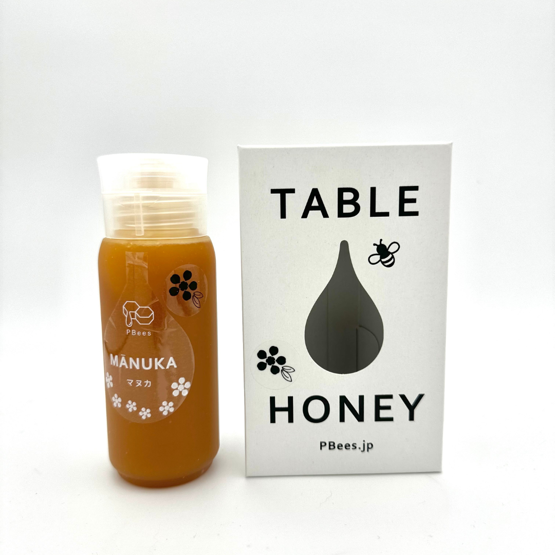 わんちゃんと一緒に食べられる生はちみつ TABLE HONEY (マヌカハニーMF)