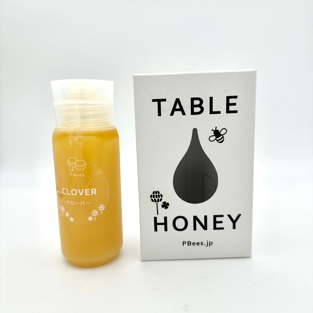 わんちゃんと一緒に食べられる生はちみつ TABLE HONEY (ホワイトクローバー)