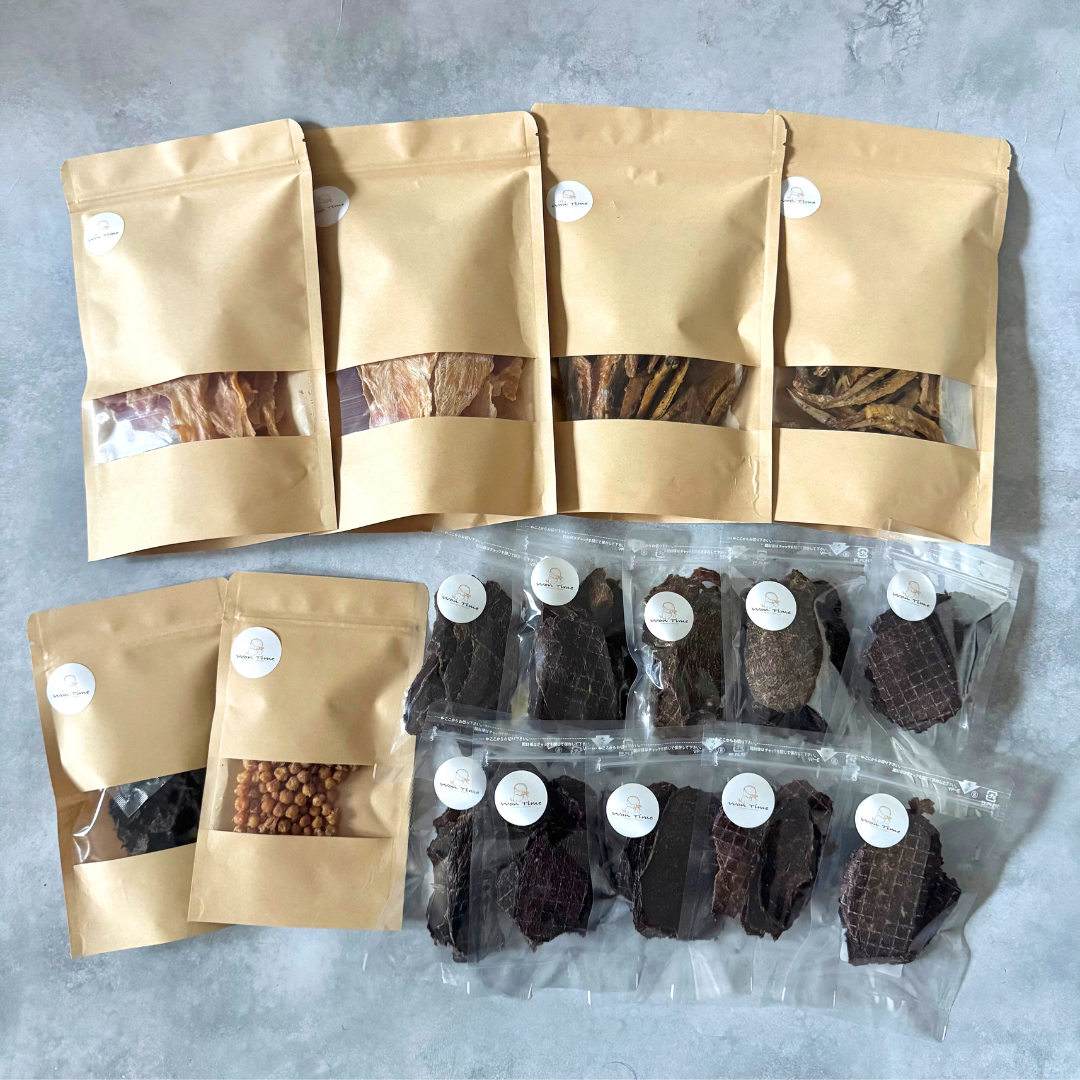 WonTime 福袋「ジャーキー盛りセット」 ジャーキー16点セット 送料無料