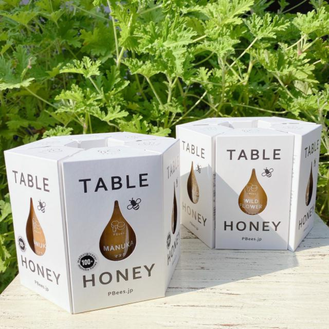 わんちゃんと一緒に食べられる生はちみつ TABLE HONEY (マヌカハニーMF)