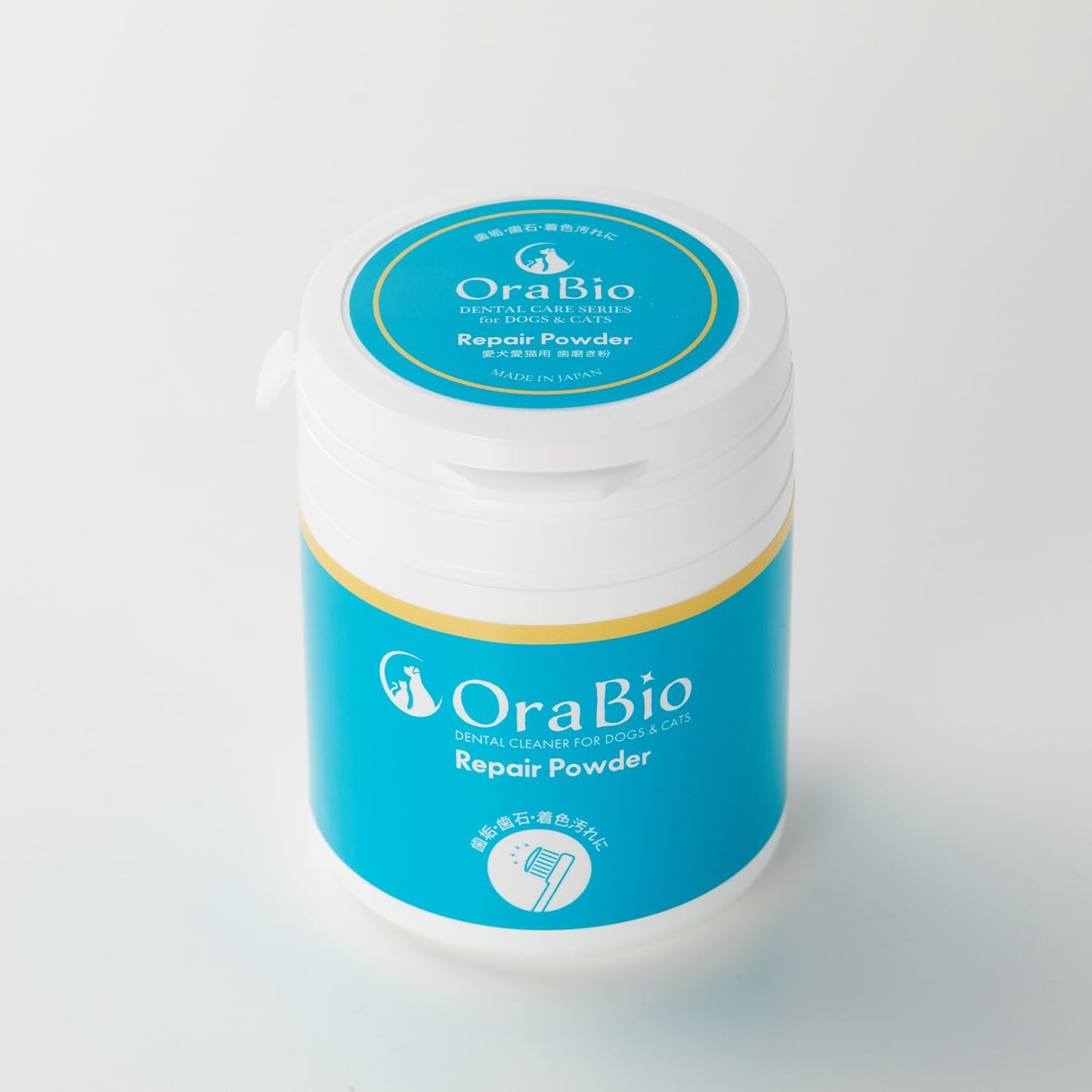 OraBio リペアパウダー90g(粉歯磨き剤)犬猫用 歯石対策歯磨き粉