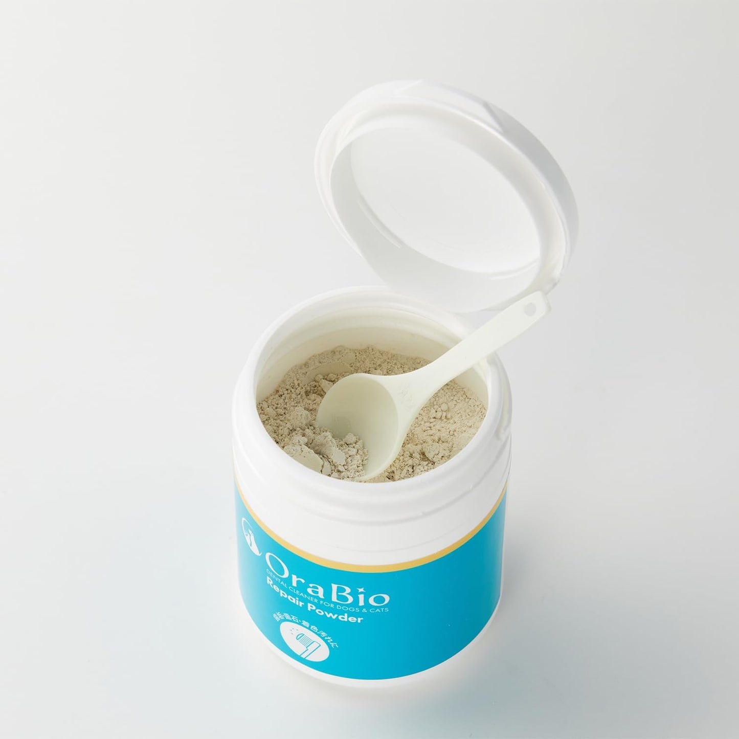 OraBio リペアパウダー90g(粉歯磨き剤)犬猫用 歯石対策歯磨き粉