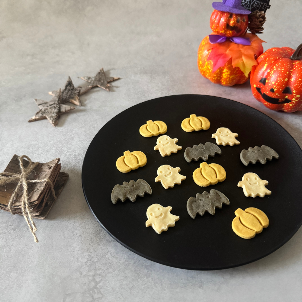 【季節限定】 犬用無添加 米粉のハロウィンクッキー 4袋セット