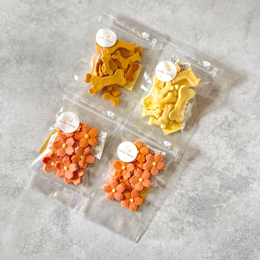 米粉の桜クッキー2袋&選べる人気のクッキー2袋セット　