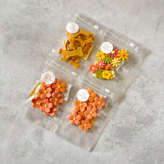 米粉の桜クッキー2袋&選べる人気のクッキー2袋セット　