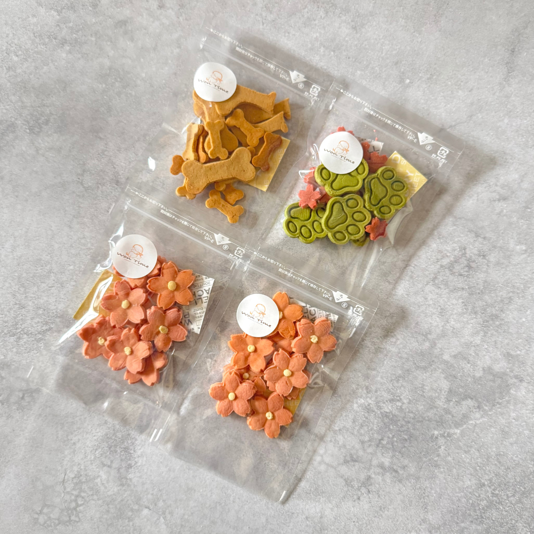 米粉の桜クッキー2袋&選べる人気のクッキー2袋セット　