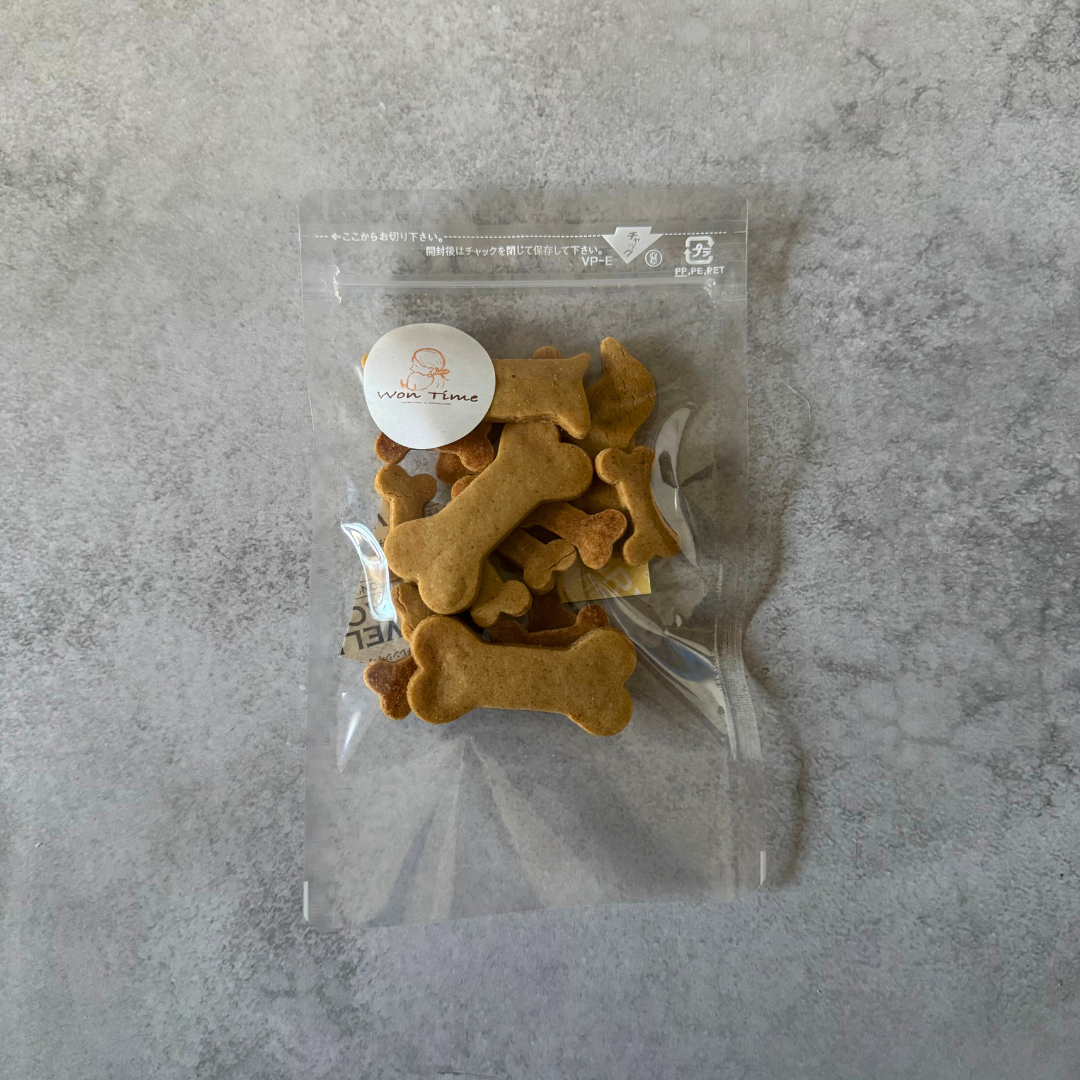 米粉のきな粉クッキー　2袋セット　犬の無添加おやつ