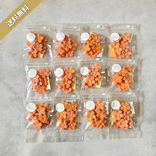 期間限定 米粉の桜クッキー大袋セット 12袋入り　（送料無料） 　