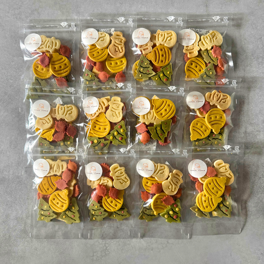 期間限定 米粉のクリスマスクッキー大袋セット 12袋入り　（送料無料）　