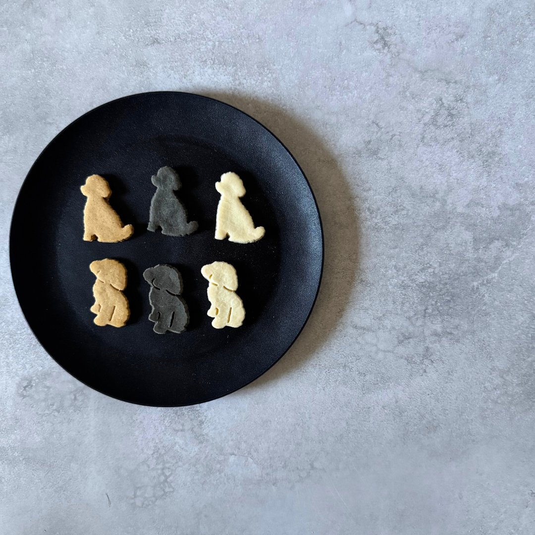 米粉のプードルクッキー　 犬の無添加おやつ