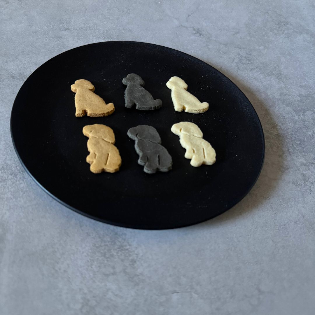 米粉のプードルクッキー　 犬の無添加おやつ