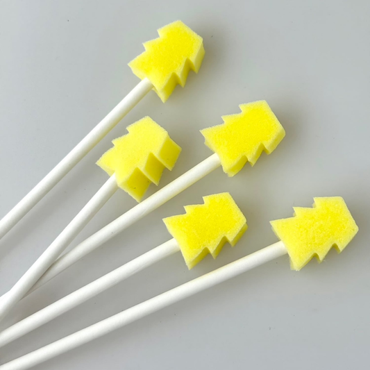 OraBio　口腔ケアスポンジ【5本入】お口のぬめり取りに　犬用　歯磨き