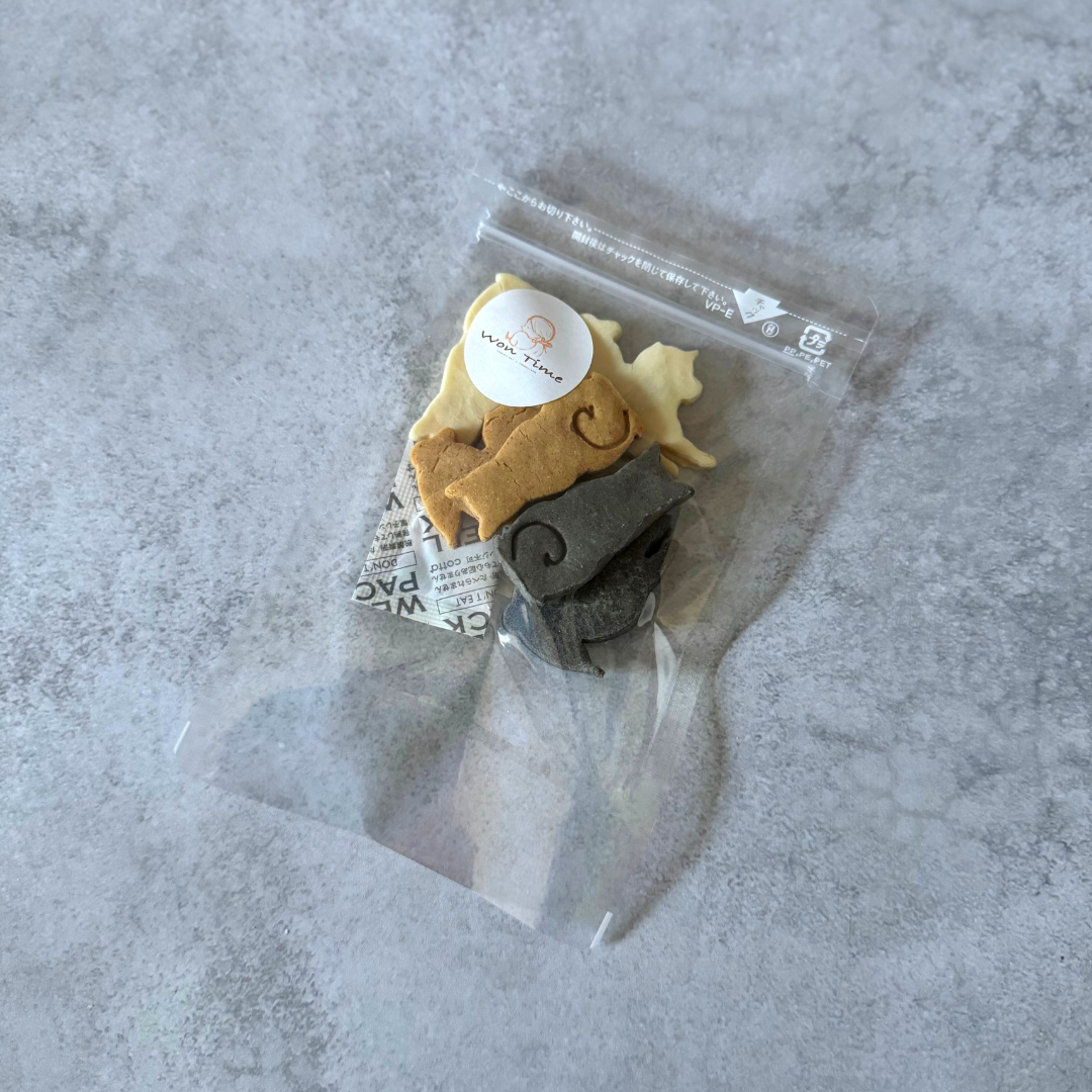 米粉の柴犬クッキー 　犬の無添加おやつ