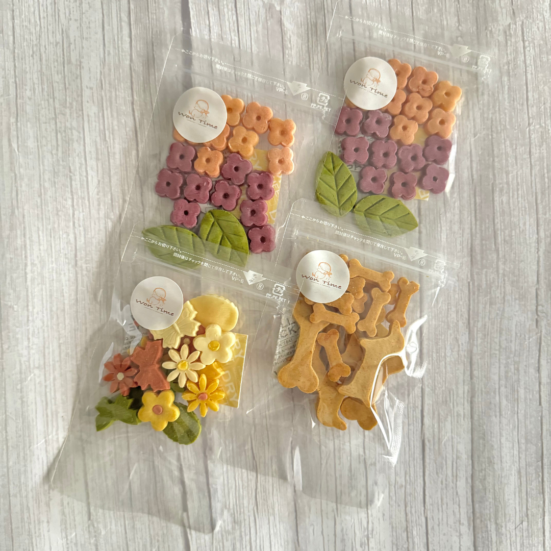 紫芋と米粉の紫陽花クッキー2袋&選べる人気のクッキー2袋セット　