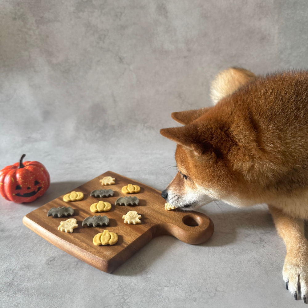 【ハロウィン限定・送料無料】米粉のハロウィンクッキー 大袋セット 12袋入り｜無添加・米粉の犬用おやつ