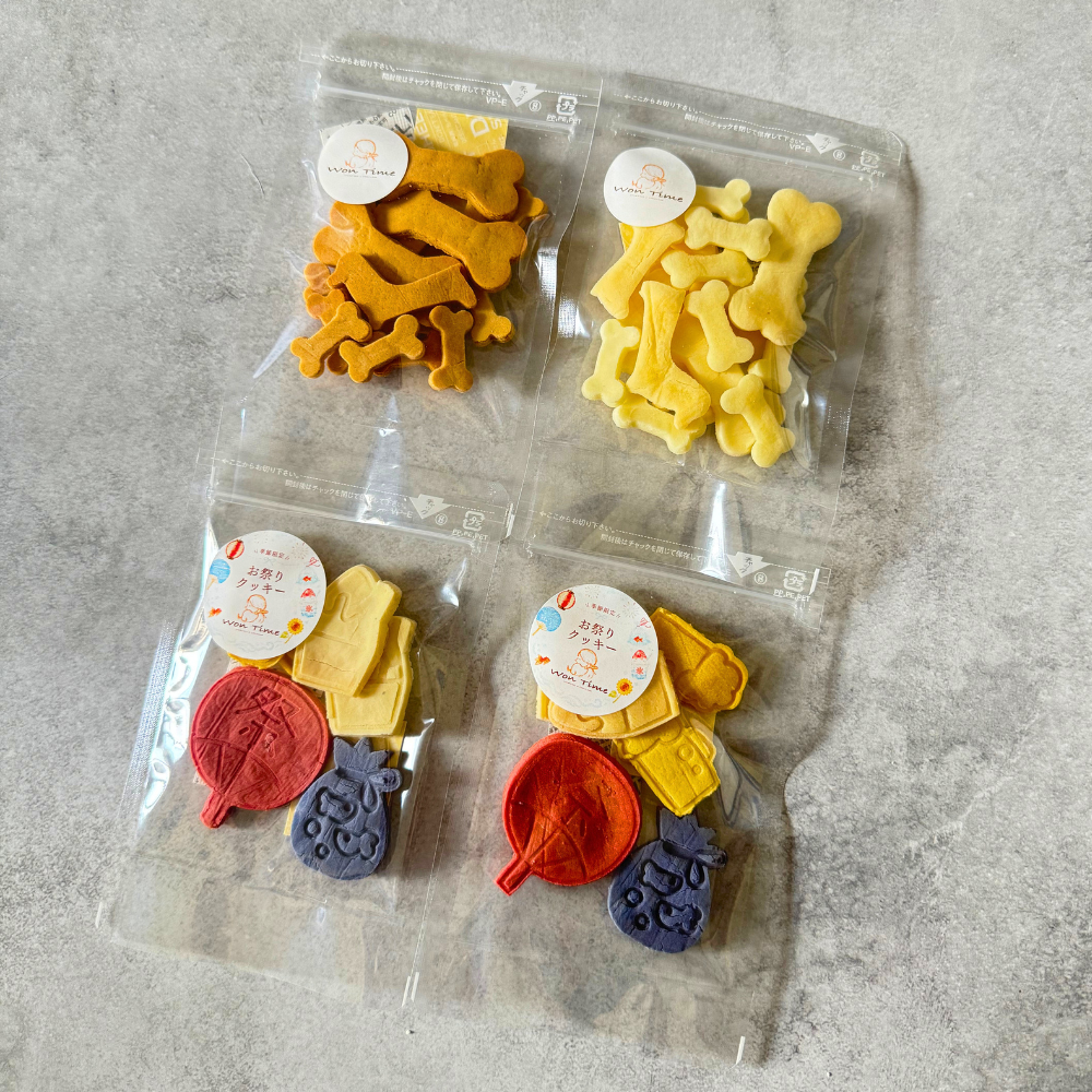 期間限定　米粉のお祭りクッキー2袋&選べる人気のクッキー2袋セット　　