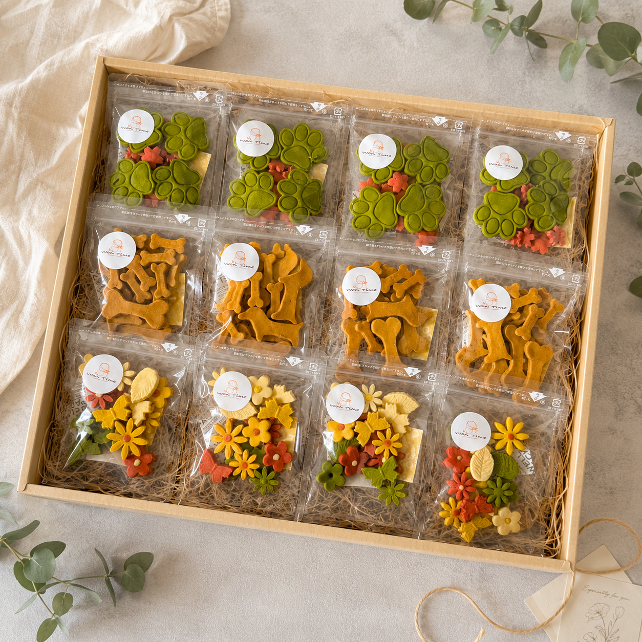 【人気No.1】迷ったらまずはこちら｜定番クッキー3種セット12袋入り　送料無料　　　　
